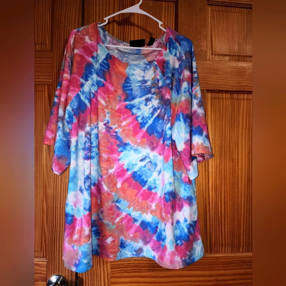 Tie die Attitudes by Renee Plus size 1xP